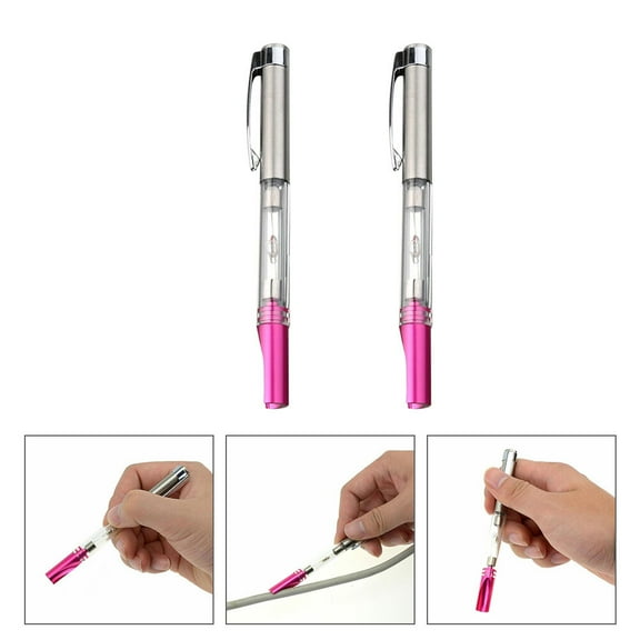 2pcs Auto Ignition Test Pen Portable Spark Plugs Wires Coils Diagnostic Tool