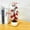 Red, variant on Dreamhall 1Pcs Plum Blossom Artificial Silk Flowers Simulation Flower with Plastic Vase Fake Plant Potted Arrangement for Home Wedding Office DIY Living Room Party Garden Decoration Rose Red
