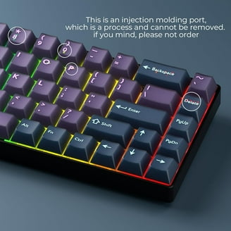 WOBKEY Rainy75 75% CNC Aluminum Tri-Mode Custom Mechanical