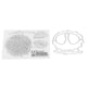 thumbnail image 3 of Sellos transparentes para hacer manualidades, TPR transparente, reutilizable, fácil tallado, suministros para hacer tarjetas en relieve para proyectos de artesanía, 3 of 8
