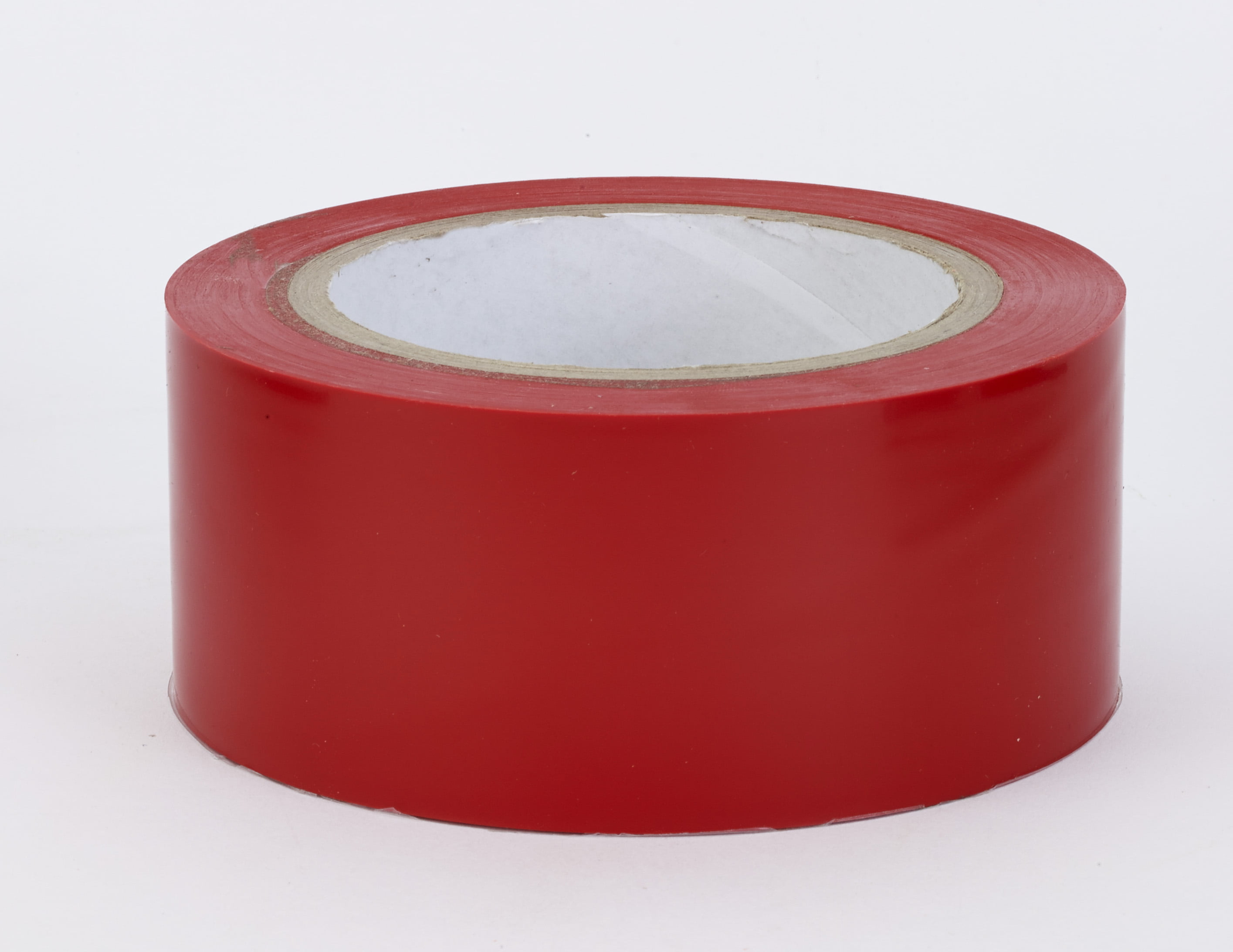 PVC Vinyl Aisle Marking Tape, 6 mil, 2" x 36 yd., Red (Pack of 24)