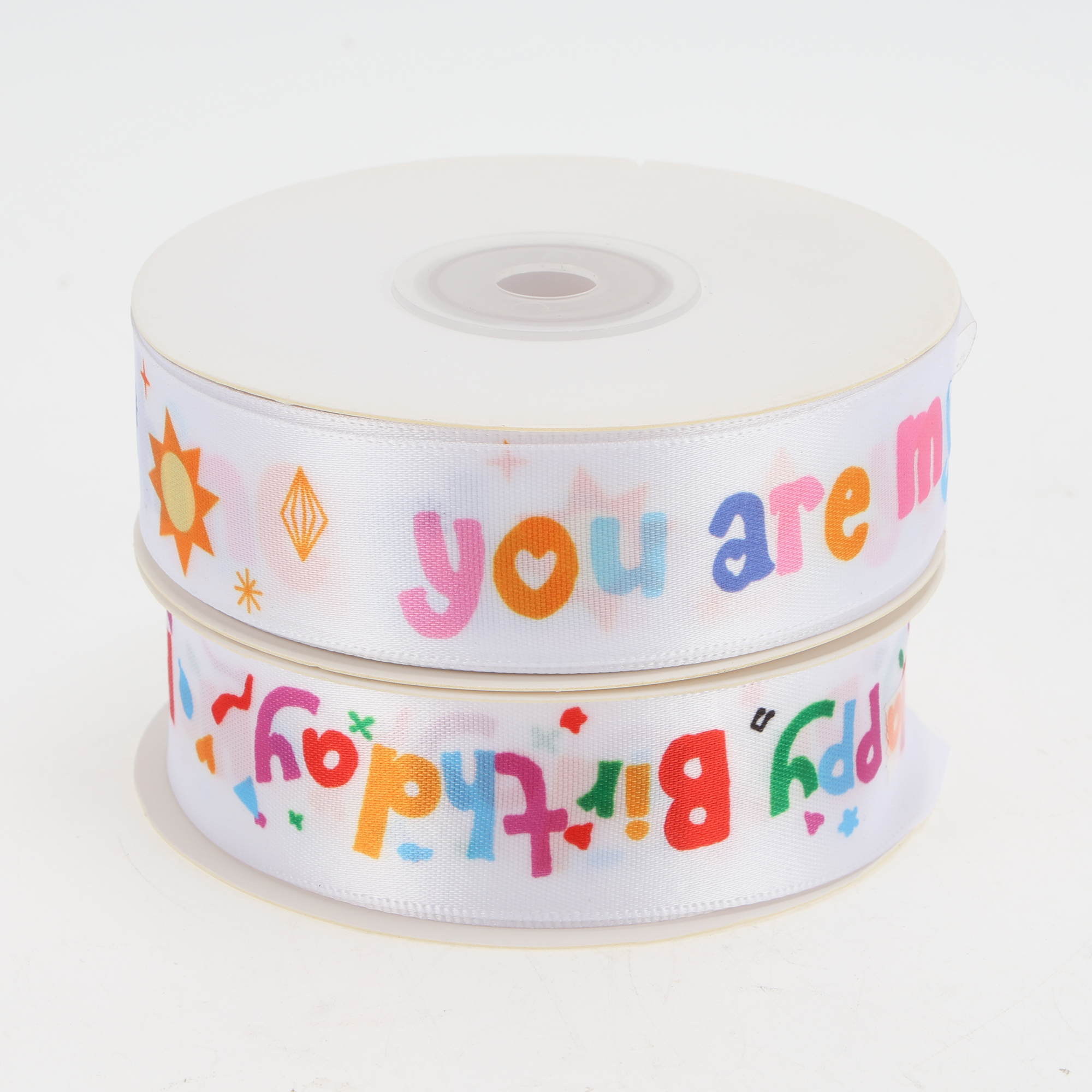 Unique Bargains Letter Pattern Ribbon Colorful "Sun Shine" Pattern ["0.98\" x 72.18\""]