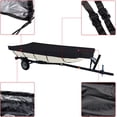 thumbnail image 3 of PET-U 210D Marine Grade Boat Cover - Water Proof Heavy Duty trailerable Replacement for Jon Boat, 3 of 7