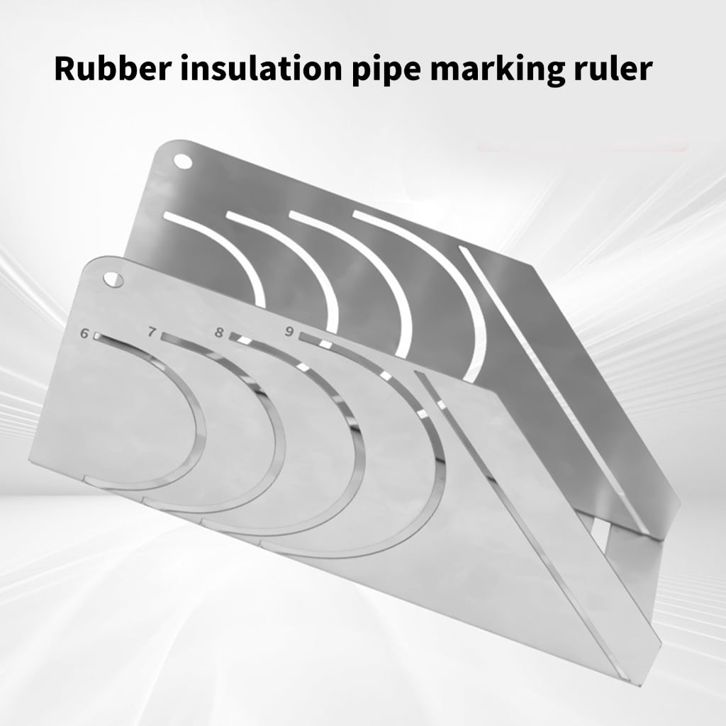 Adjustable 45° Rubber Pipe Insulation Cutter Guide for Home Industrial Projects