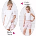thumbnail image 4 of Hbhpov Girl’s Solid Color Biking Shorts Boyshort Panties for Toddlers 6 Pack, Size 2-14, 4 of 7