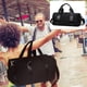 thumbnail image 4 of Petate, petate deportivo para gimnasio con bolsillo mojado y compartimento para zapatos, bolsa de viaje para fin de semana, 4 of 5