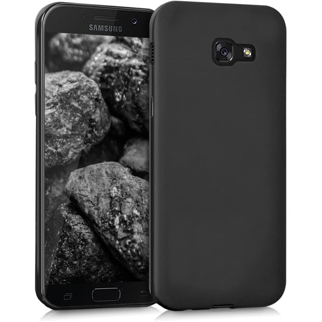 Case Compatible with Samsung Galaxy A5 (2017) Case - Soft Slim Protective TPU Silicone Cover - Black Matte