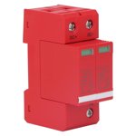 "Dual-Pole 100KA Surge Protector for Electrical Panels - DC1000V Lightning Arrester with Quick Response & PC Fireproof Housing"