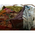 thumbnail image 5 of Wevez® Pack of 3 Pcs Original Two Layer Printed Wrap Around Skirts (Mini Skirts(20 Inches Length)), 5 of 9