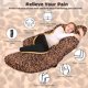 thumbnail image 2 of Almohada de embarazo Chilling Home en forma de U, 147 cm, estampado de leopardo, 2 of 6
