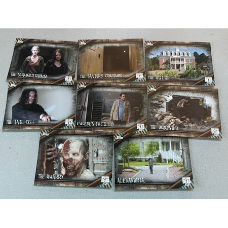 2017 Topps The Walking Dead Season 6 Locations 8 Insert Card Subset