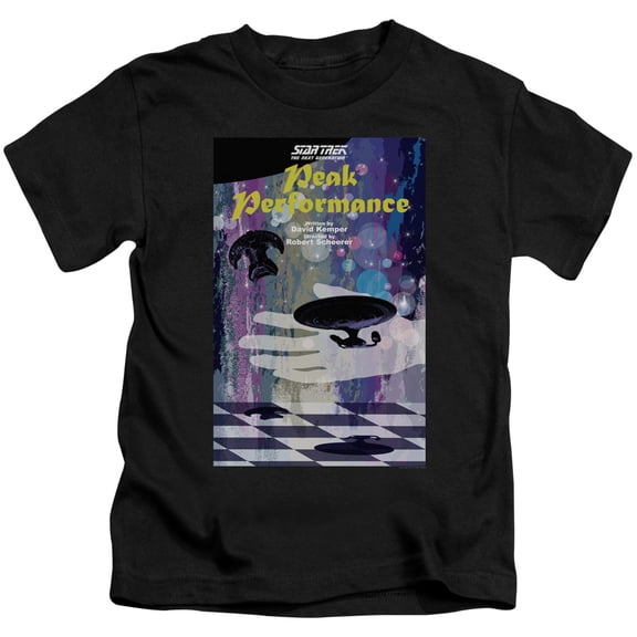 Star Trek Tng Season 2 Episode 21 Youth 18/1 T-Shirt Black