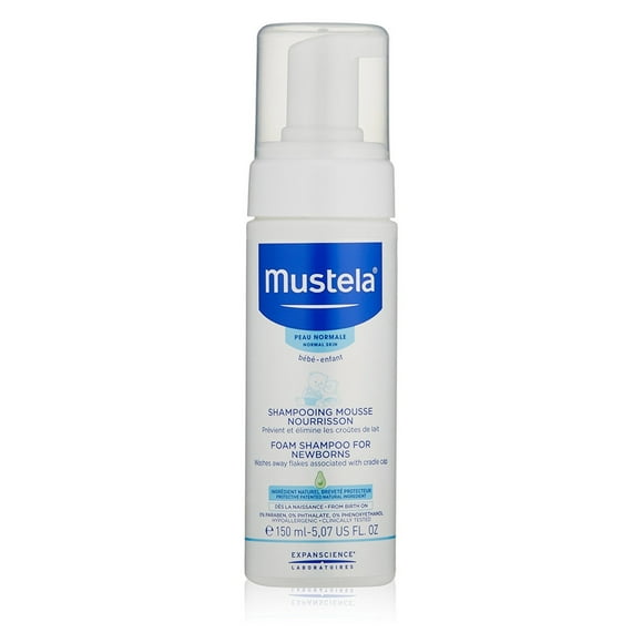 Mustela Shampooing Moussant pour Nouveau-Nés - 5,07 Onces