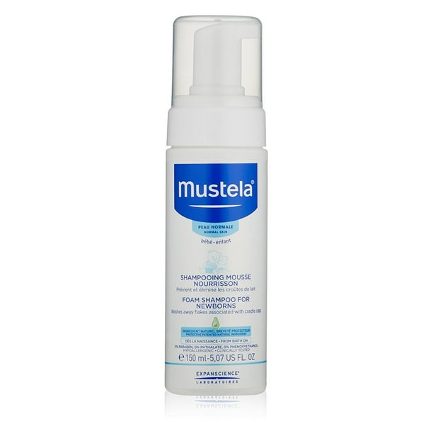 Mustela Foam Shampoo for Newborns 5.07 Ounce Walmart