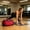 Red-RD, variant on Gym Bag Large Capacity Sports Duffel with Wet Dry Separated Compartments Travel Tote Shoulder Handbag 19.69x11.42in
