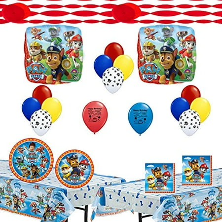 - Paw Patrol Deluxe Party Supply Bundle and Room Decorating Kit