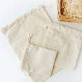 thumbnail image 2 of Maoww Travel Drawstring Storage Bags Sundries Small Beam Rope Pouches Handmade Candy Bag, 2 of 8