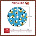 thumbnail image 4 of Bingfone Christmas Tree Skirt Mat Christmas Decoration Interior 30"-Flying Bees, 4 of 8