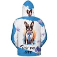 thumbnail image 2 of Happy Father's Day Best Boston Terrier Cool Dad Ever All Over Print 3D Hoodie Unisex Merch Hoodies Gentleman Dog Lover Gifts - 12007, 2 of 6