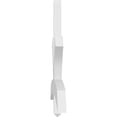 thumbnail image 3 of 96"W x 28"H x 2"D x 4"F, 7/12 Pitch, Davenport Architectural Grade PVC Gable Bracket, 3 of 8