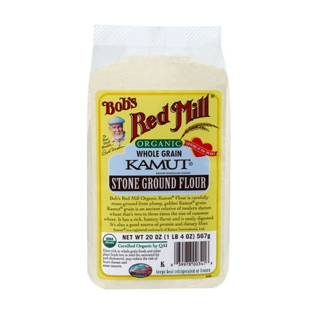 Bob's Red Mill Organic Whole Grain Kamut Stone Ground Flour, 20.0 (Best Home Flour Mill)