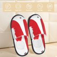 thumbnail image 2 of Fotbe HOHOHO Christmas Pantuflas Peludas para Mujer con Estampado, Zapatillas de Peluche, Zapatos de Invierno para Casa, Uso Interior y Exterior-Medium, 2 of 8