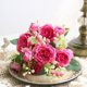 thumbnail image 5 of Los ramos de lirios Laklulu decoran las fiestas de bodas y rosas de seda, hortensias, 5 of 5