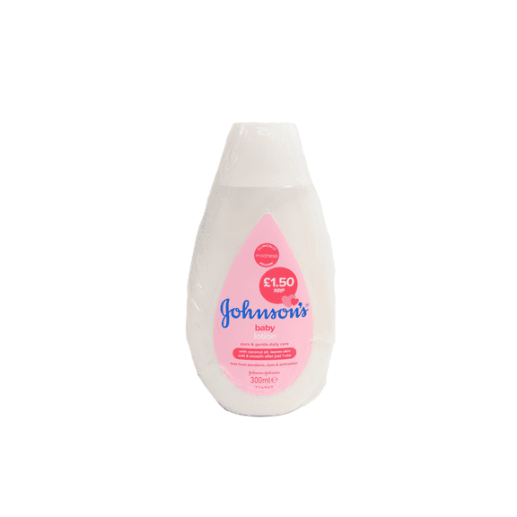 Johnsons Moisturizing Pink Baby Lotion with Coconut Oil, 10.2 Oz, 6 Pack