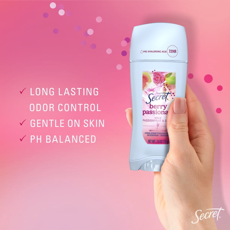 Secret Fresh Invisible Solid Antiperspirant & Deodorant for Women
