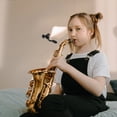 thumbnail image 1 of ETHZZLE Adjustable Black Saxophone Phone Mount and Music Lyre Clip for Stage Use, 1 of 8