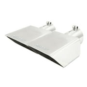 Gibson Exhaust 500432 GIB500432 POLISHED STAINLESS STEEL TIP