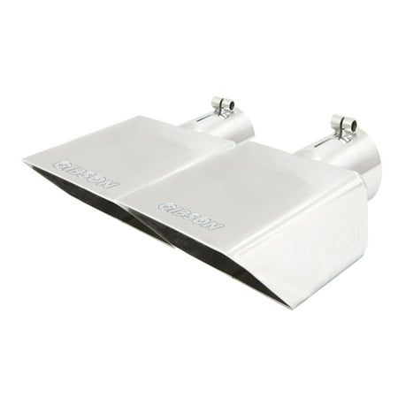 Gibson Exhaust 500432 GIB500432 POLISHED STAINLESS STEEL TIP