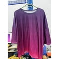 thumbnail image 7 of Wlynlyn Oversized T Shirts for Women Crewneck Short Sleeve Shirts Casual Basic Tees Gradient Loose Fitted Summer Top XL, 7 of 7