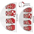 thumbnail image 3 of FMSHPON Valentine's Day Mother's Day Red Heart Love Xmas Christmas Tree Skirt Stand Mat for Holiday Party Decoration Indoor Outdoor 36 inches, 3 of 6