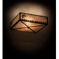 thumbnail image 4 of Meyda Tiffany 171415 Balsam Pine 2 Light 26" Wide Semi-Flush Square Ceiling Fixture -, 4 of 4