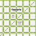 thumbnail image 2 of Omnigrid Règle Omnigrip Antidérapante Néon 5.5 Pouces Carrée, 2 of 2