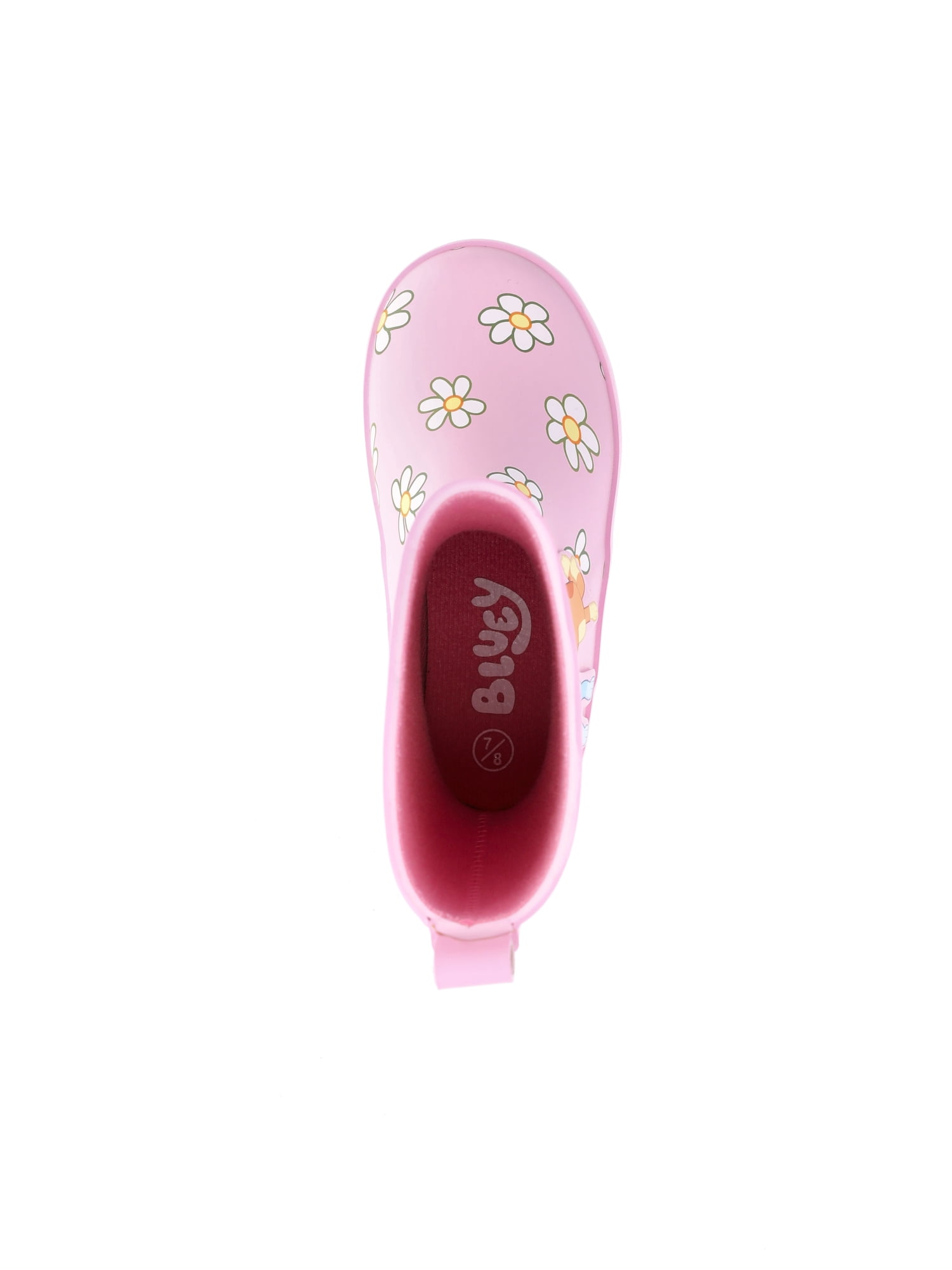 Bluey Toddler Girls Flower Rain Boots