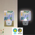 thumbnail image 2 of Yayeee LED Plug in Night Light for The Home with Auto Dusk to Dawn Light Sensors, 2 Pack, Seaside Boat, 2 of 6