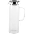 thumbnail image 1 of Glass Pitcher with Lid Water Container for Storage Household Cold Water Kettle, 1 of 4