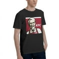 thumbnail image 2 of Kfc Logo Men'S Basic Short Sleeve T-Shirt Fad Black Small, 2 of 8