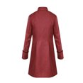 thumbnail image 3 of Halloween Men Winter Warm Vintage Tailcoat Jacket Overcoat Outwear Buttons Coat 4XL, 3 of 5