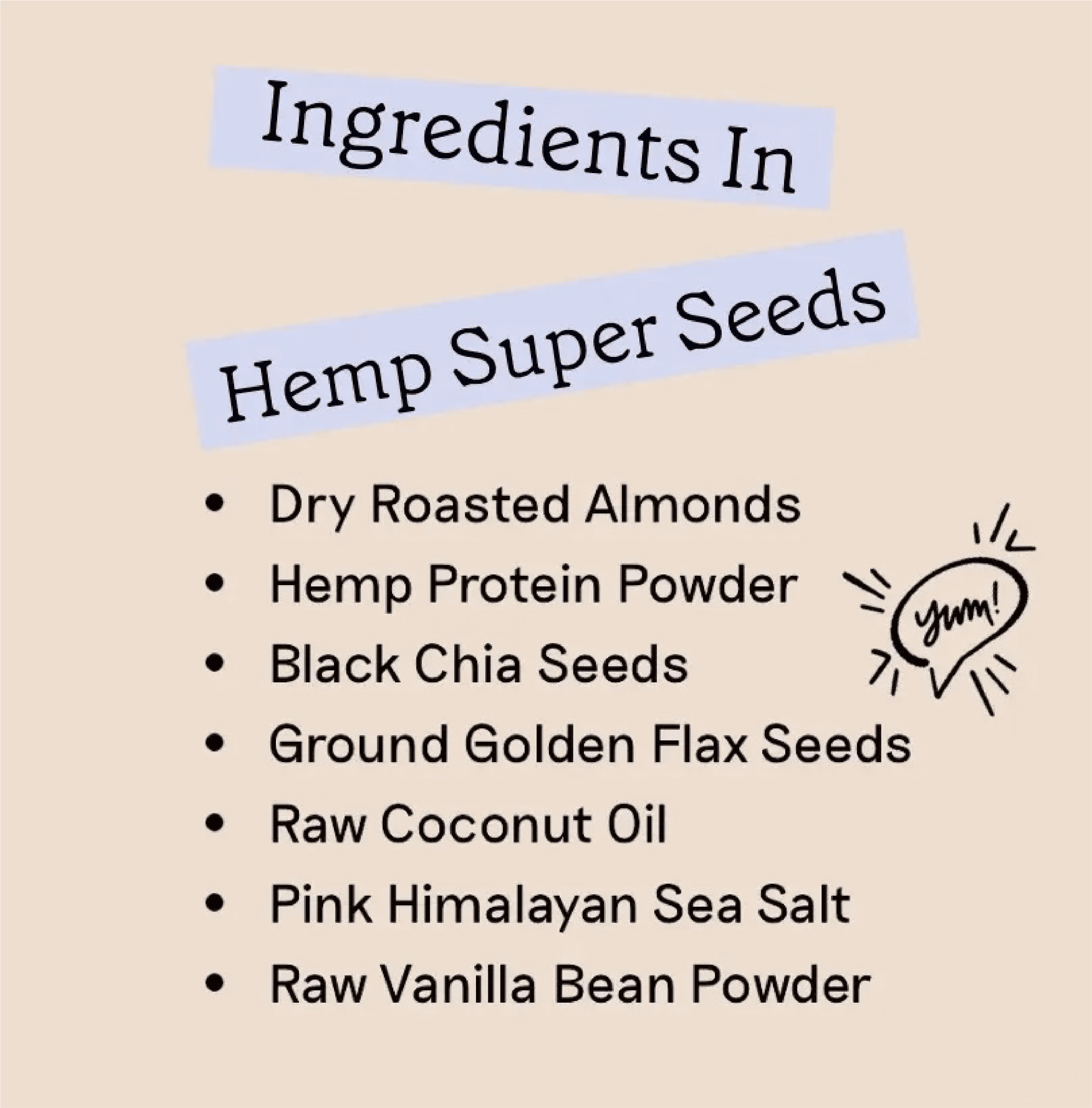 Revival Craft Almond Butter, No Sugar Added Hemp Super Seeds, 10 oz
