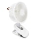 thumbnail image 4 of Ventilador con Clip, ajuste de 360 grados, Clip en carga USB, 3 modos de velocidad, flujo de aire fuerte, abrazadera resistente, ventilador de escritorio pequeño, 4 of 8