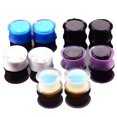 thumbnail image 1 of JFBUJC 20pcs Stone Ear Expander Silicone Ear Tunnels Plugs Piercing Body Jewelry 6-16mm, 1 of 4