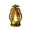 Gold, variant on Flickering LED Candle Lamp | Flameless Oil Lantern | Mood Decoration Light | Portable Night Light | Auto-Off Timer | Battery Operated | Retro Table Light
