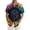 Black, variant on Yiaimeir Men's Fashion Loose Tie-Dye Printed Short Sleeve Beach Shirt，Size S-2XL