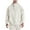 Beige, variant on BADHUB Men's 1/4 Button Up Hoodies Cotton Solid Long Sleeve Casual Sweatshirts Drop Shoulder Hooded Pullver with Kangaroo Pocket Fall Savings Beige,XXXL