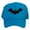 Aqua, variant on Top Headwear Men's Bat Hat Spooky Holloween Trucker Snapback Cap Hot Pink