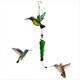 thumbnail image 4 of Comedero para Pájaros de Vidrio y Metal, Colgante Externo, Artesanías de Vidrio, Alimentador de Agua, Comedero para Pájaros Colgante, Adornos A, 4 of 5
