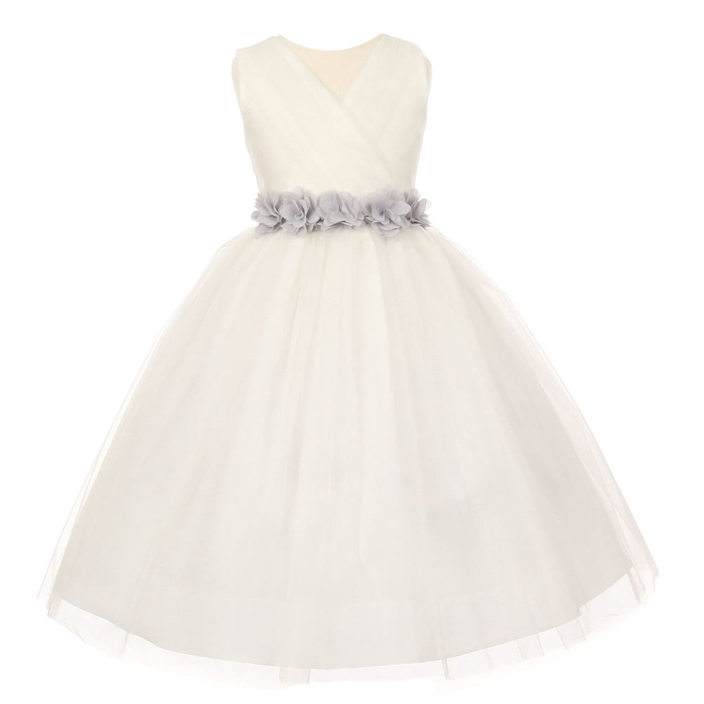 little girl ivory flower girl dresses